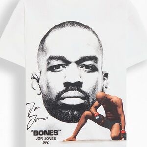 Jones Big head PacSun White Graphic Tee